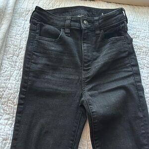 American eagle black skinny jeans.